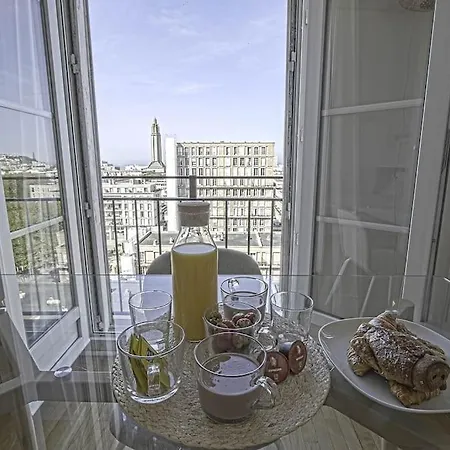 F2 Immeuble Perret Avec Vue A 180 ° Sur La - Parking Privatif - Hypercentre Le Havre